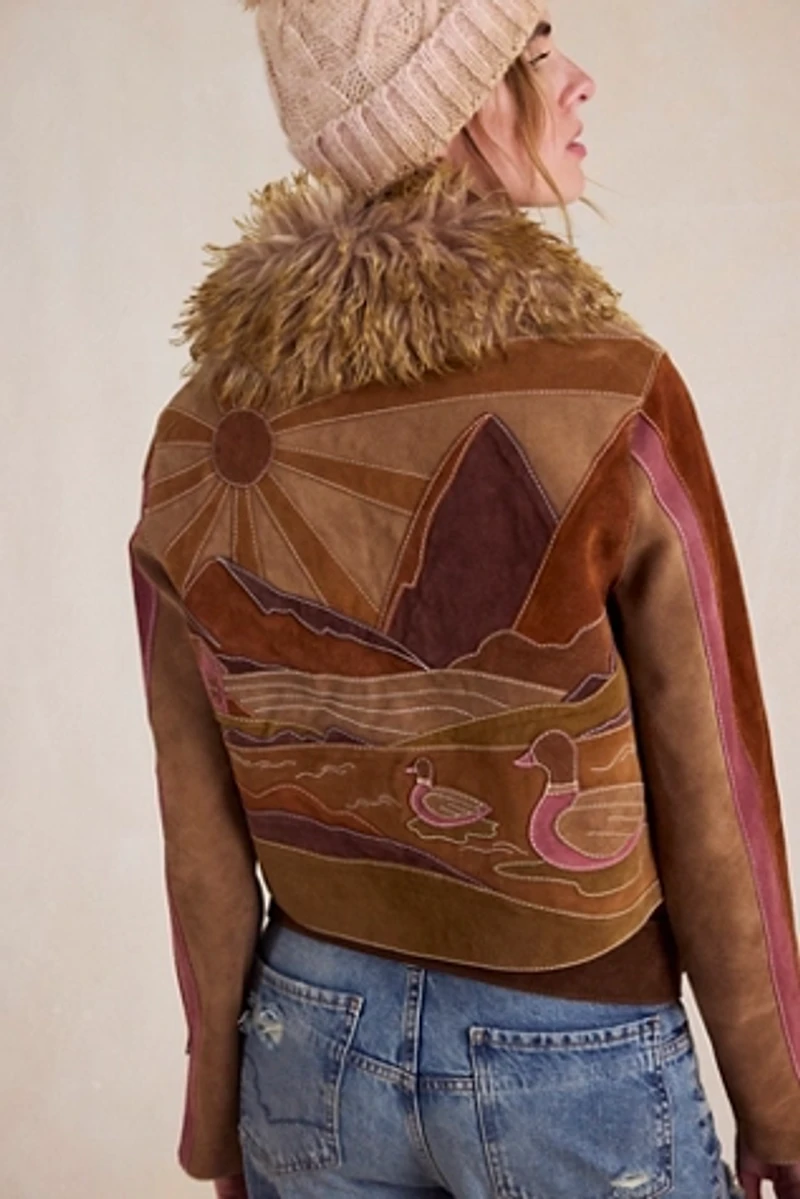 We The Free Hazel Harlow Suede Jacket