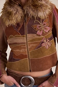 We The Free Hazel Harlow Suede Jacket