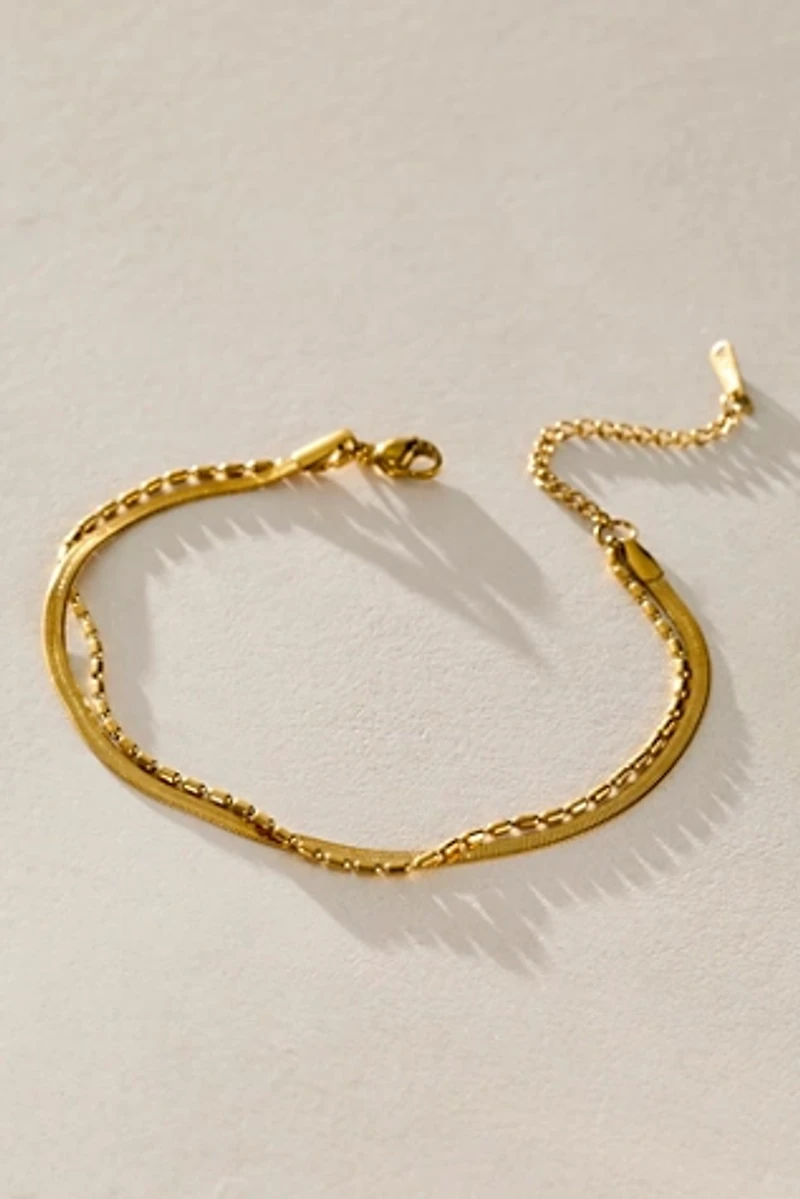 Brenda Grands Waterproof Double Anklet