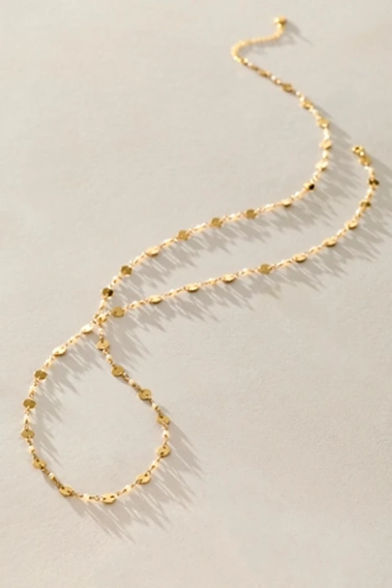 Brenda Grands Waterproof Pearl Coin Belly Chain