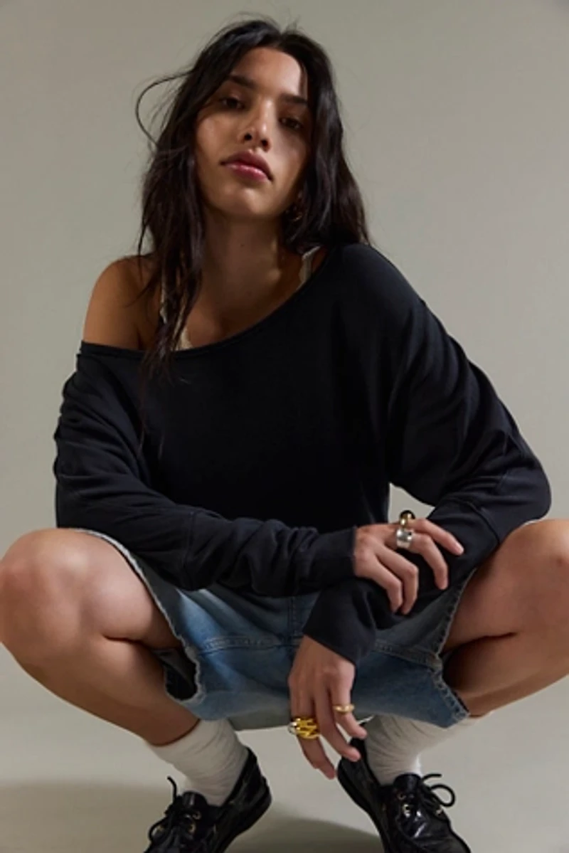 We The Free Lola Off-The-Shoulder Long Sleeve
