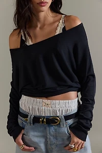 We The Free Lola Off-The-Shoulder Long Sleeve