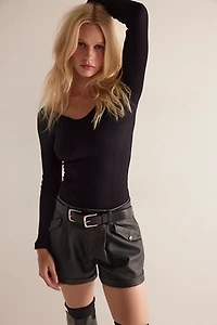 Sleek RIb Layering Top