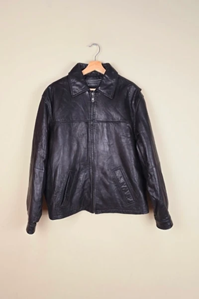 Vintage Pelle Studio Black Leather Jacket Selected By The Igala NYC