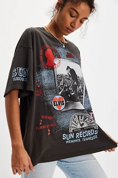 Elvis Presley Oversized Sun Records Tee