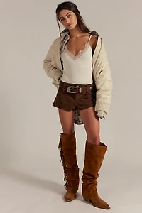 We The Free Vagabond Vegan Suede Shorts