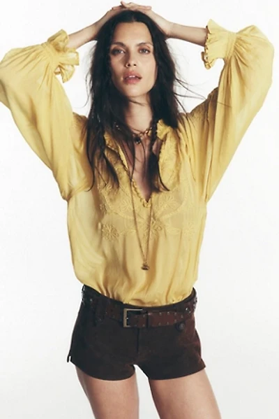 We The Free Vagabond Vegan Suede Shorts