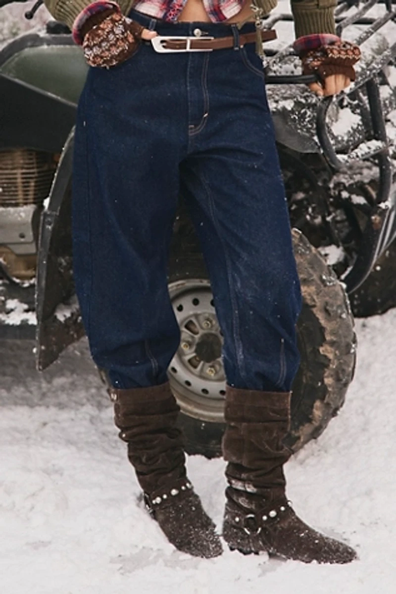 Half Moon Slouch Boots