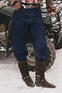 Half Moon Slouch Boots