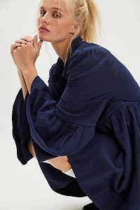 We The Free Down East Denim Mini Dress