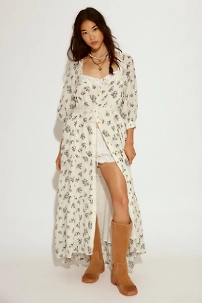 Morning Meadows Long-Sleeve Maxi Dress