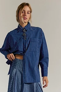 We The Free Hallie French Cuff Stripe Top