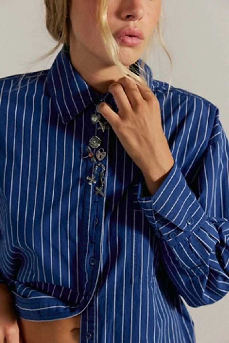 We The Free Hallie French Cuff Stripe Top