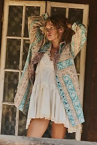 We The Free Wonderland Fog Jacquard Shirt