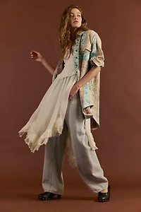 We The Free Wonderland Fog Jacquard Shirt