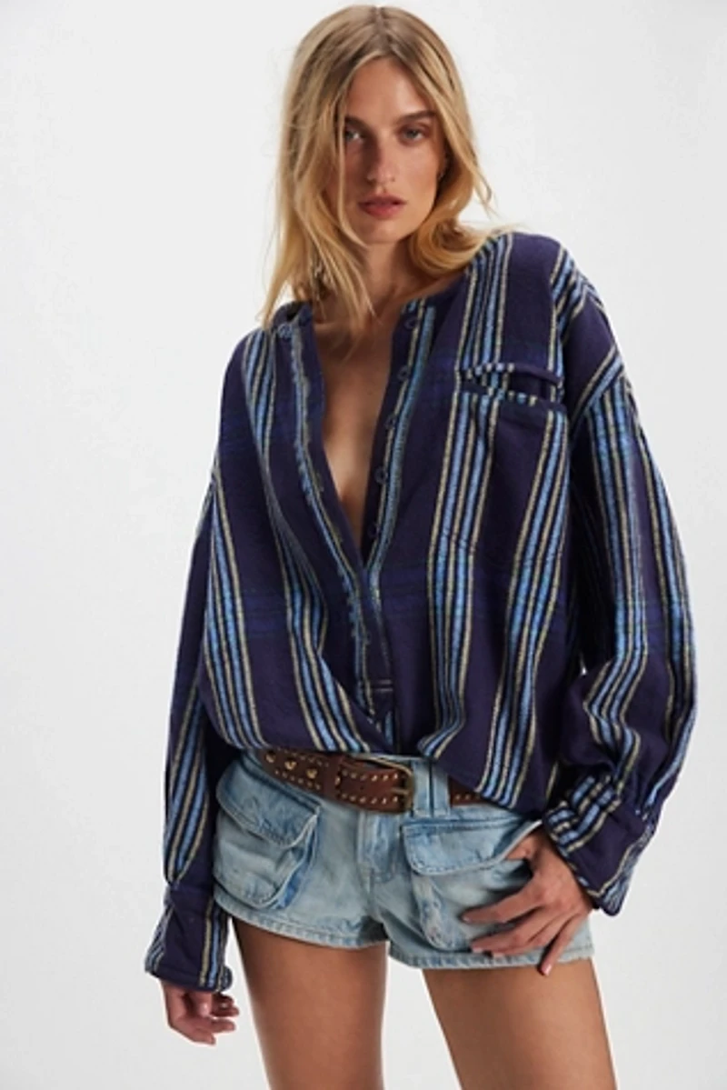 We The Free Perfect Plaid Pullover