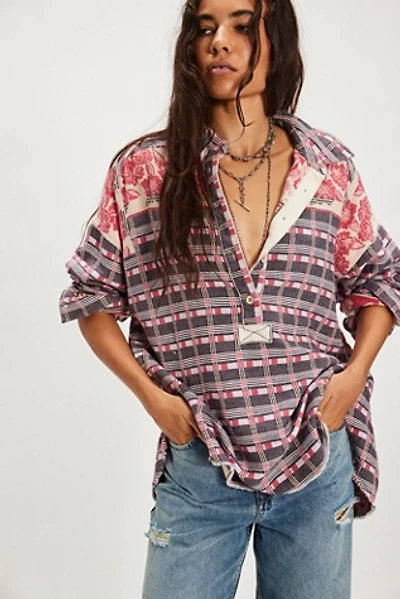 We The Free Arizona Sky Floral Jacquard Pullover
