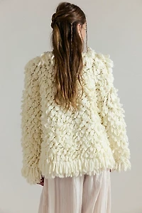 Nigel Preston Curled Wool Cardi