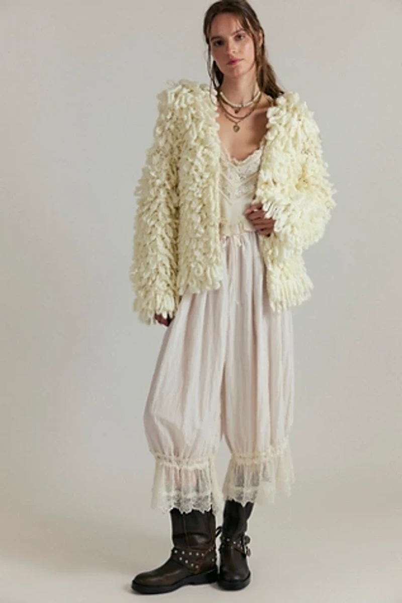 Nigel Preston Curled Wool Cardi