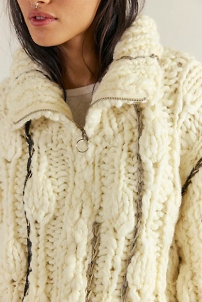 Nigel Preston Tessel Line Knit Sweater