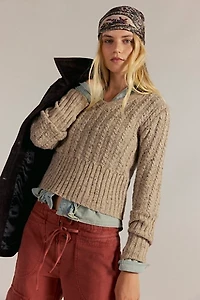 We The Free Twisted Heart Sweater