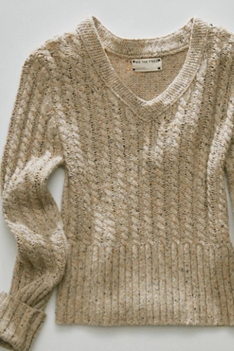 We The Free Twisted Heart Sweater