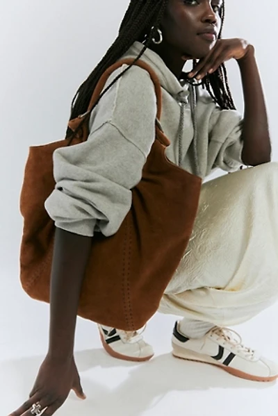 Skadi Suede Scrunch Tote