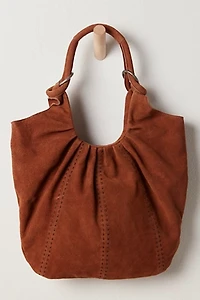 Skadi Suede Scrunch Tote