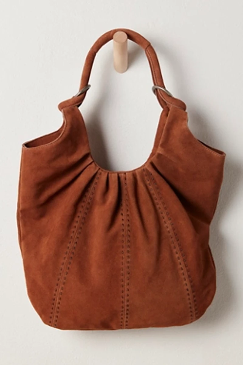 Skadi Suede Scrunch Tote