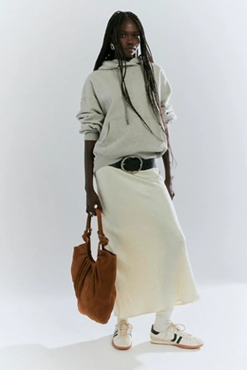 Skadi Suede Scrunch Tote
