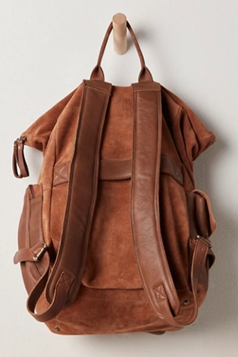 Suede Brigade Backpack