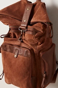 Suede Brigade Backpack