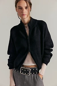 We The Free On It Zip-Up Cardigan