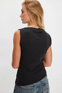 Midnight Petal Tank