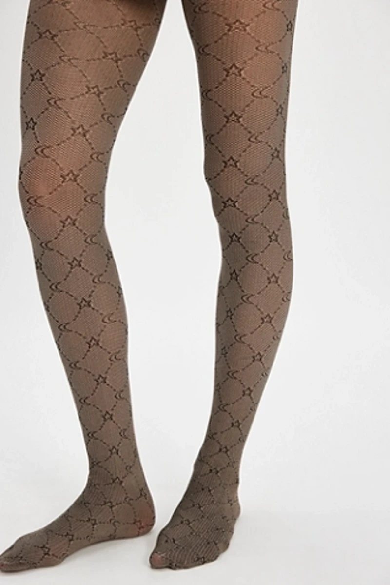 Starcrossed Monogrammed Tights