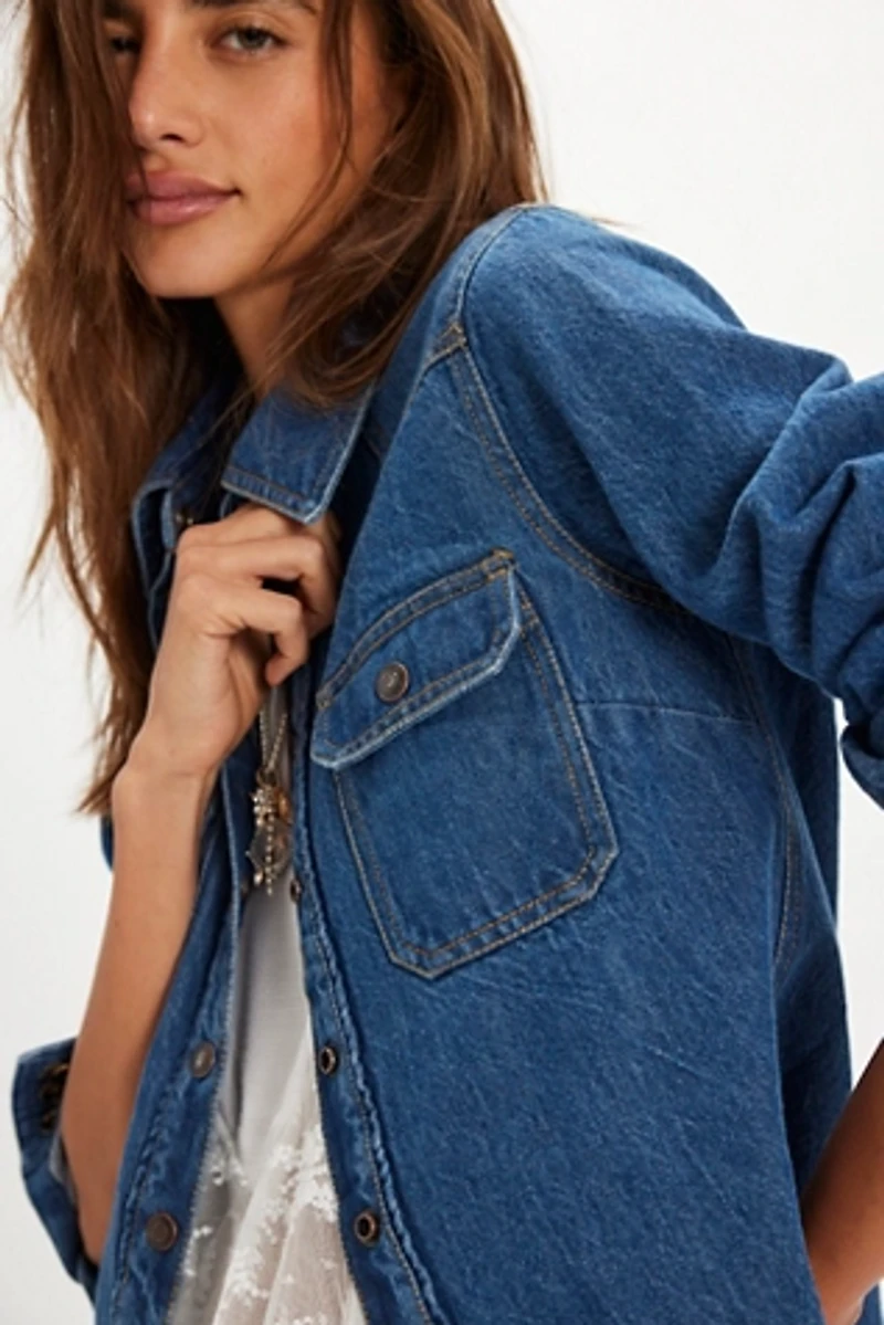 We The Free Blakely Denim Shirt