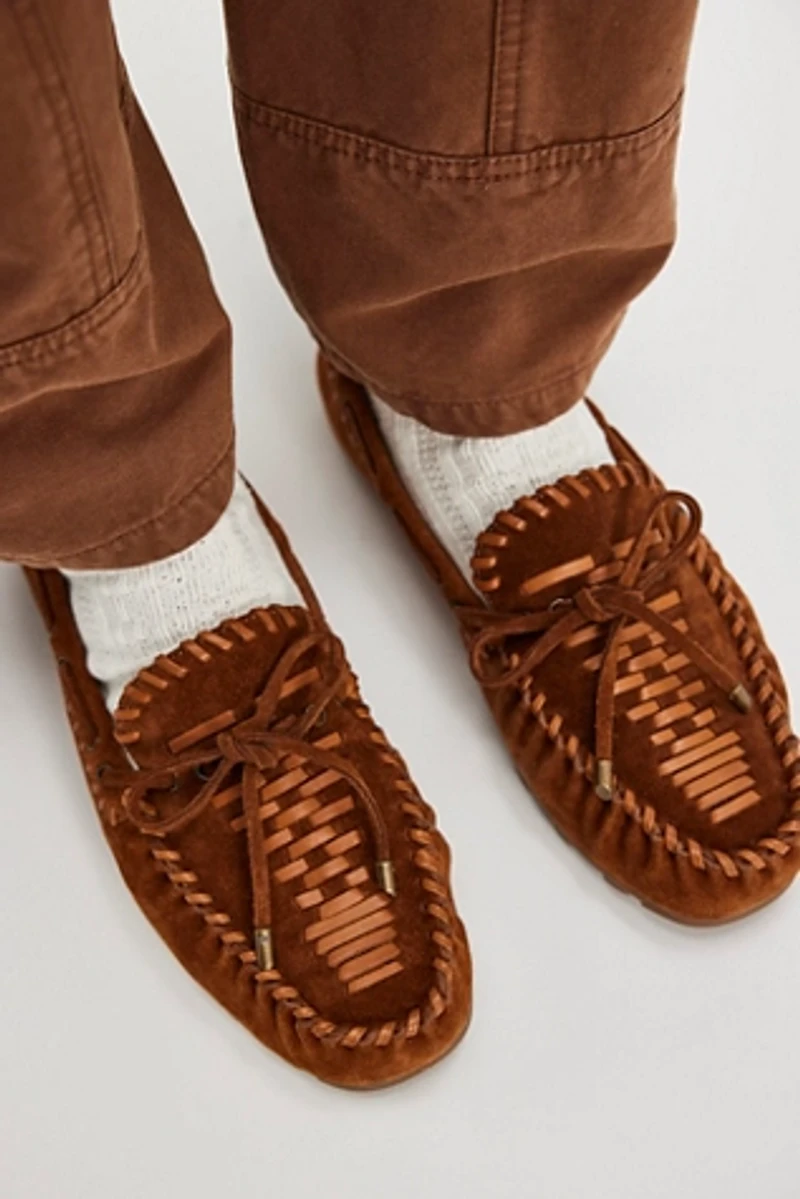 Misty Suede Moccasins
