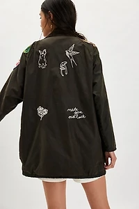 Barbour x Free People Re-Loved Jacket