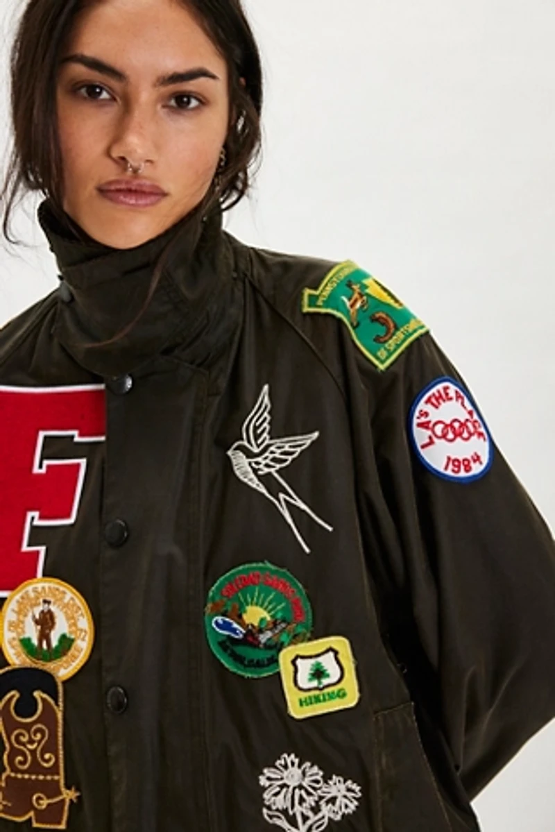 Barbour x Free People Re-Loved Jacket