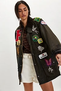 Barbour x Free People Re-Loved Jacket