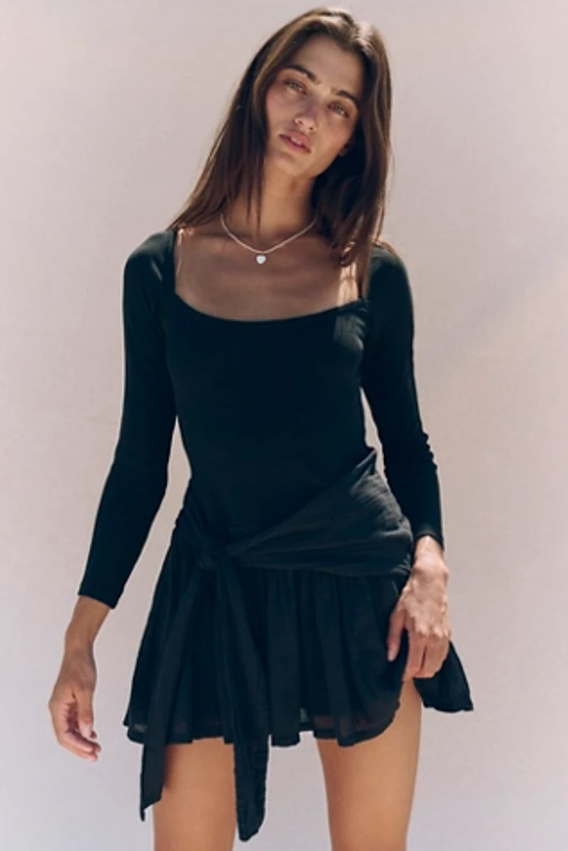 Lexi Drop-Waist Mini Dress