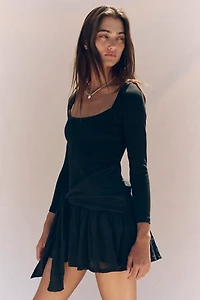 Lexi Drop-Waist Mini Dress