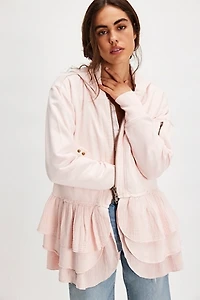Piece Of Cake Zip-Up Cardi