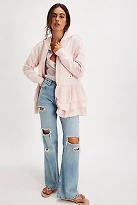 Piece Of Cake Zip-Up Cardi
