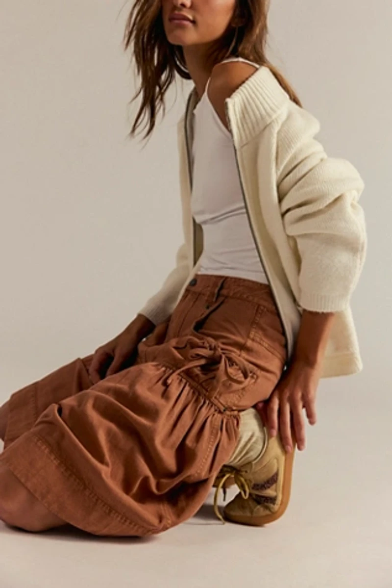 We The Free Tuff And Tumble Midi Skirt