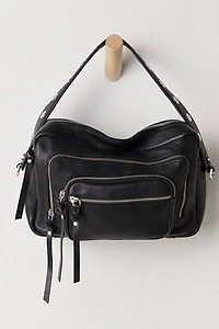 Zia Zip Pocket Shoulder Bag