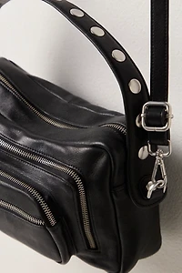 Zia Zip Pocket Shoulder Bag