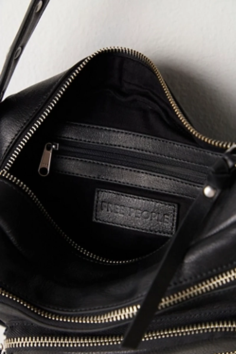 Zia Zip Pocket Shoulder Bag