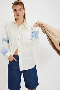 We The Free Woven Cuff Shirt
