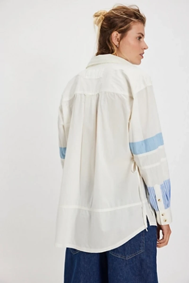 We The Free Woven Cuff Shirt
